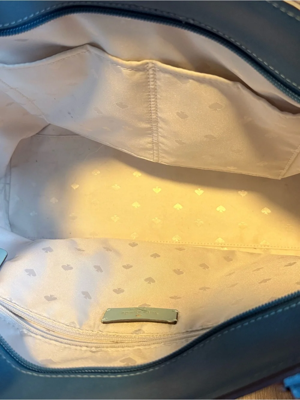 kate spade Blue Leather Tote